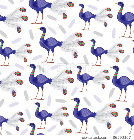 Birds pattern seamless 86993307
