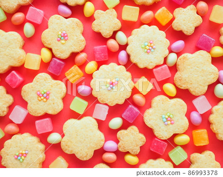 Lots of cookies and candies Lots of cookies and candies 86993378