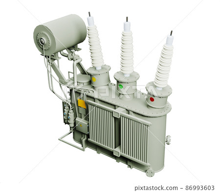 transformer isolated on white background 3d model transformer isolated on white background 3d model 86993603