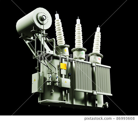 transformer isolated on black background 3d model transformer isolated on black background 3d model 86993608