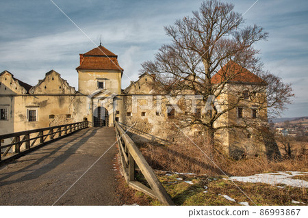 Svirzh Castle in Lviv region, Ukraine. Svirzh Castle in Lviv region, Ukraine. 86993867