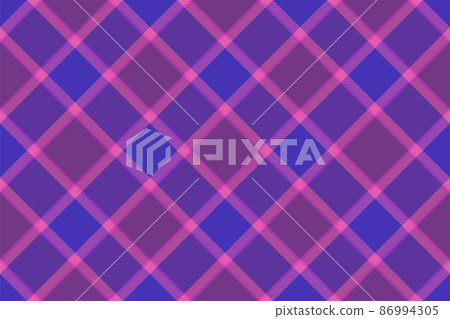 Tartan plaid background, diagonal check seamless pattern. Vector fabric texture for textile print, wrapping paper, gift card, wallpaper. Tartan plaid background, diagonal check seamless pattern. Vector fabric texture for textile print, wrapping paper, gift card, wallpaper. 86994305