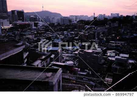 首爾東大門區駱山市景觀 86994797