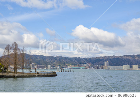 Lake Biwa in Shiga Prefecture Lake Biwa in Shiga Prefecture 86996523
