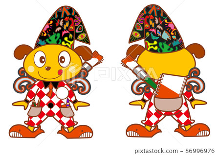 A、畫吉祥物，002 86996976