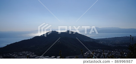 Strait seen from the mountain Strait seen from the mountain 86996987