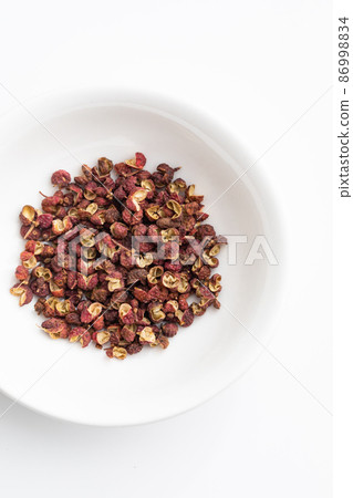 Chinese pepper white background Chinese pepper white background 86998834