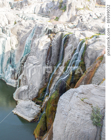 美國愛達荷州冬季肖肖尼瀑布 美國愛達荷州冬季肖肖尼瀑布 86999032