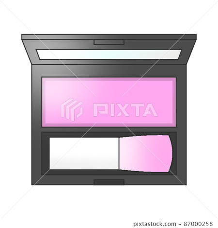Illustration of pink cheek 87000258