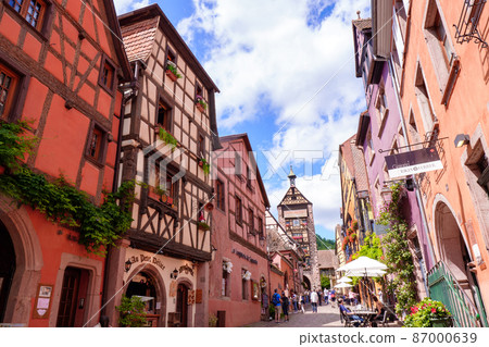 Riquewihr，法國阿爾薩斯地區的一個小鎮 87000639