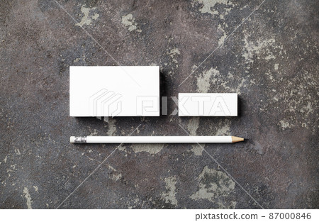 Business card, pencil, eraser 87000846