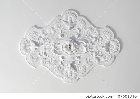 beatiful stucco ceiling decoration, decorative interior _ beatiful stucco ceiling decoration, decorative interior _ 87001380