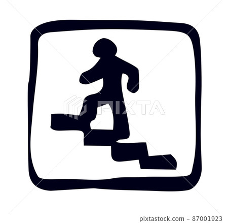 Road sign. Underground crossing. Vector drawing Road sign. Underground crossing. Vector drawing 87001923