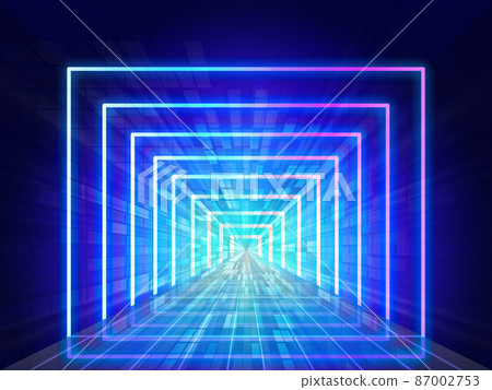 Virtual space background material 87002753