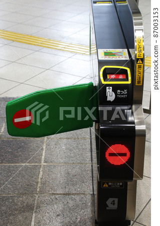 不支持交通IC卡的JR檢票口(岩手縣盛岡市) 不支持交通IC卡的JR檢票口(岩手縣盛岡市) 87003153