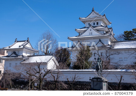 Ogaki Castle in winter Ogaki Castle in winter 87004379