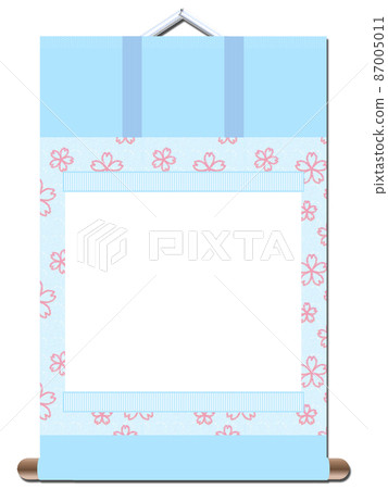 Hanging scroll style that can put photos and letters 87005011