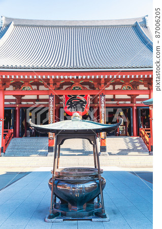"Tokyo" Sensoji Temple's incense burner 87006205