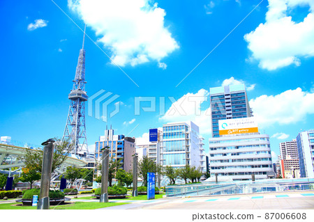 Scenery of Nagoya City, Nagoya TV Tower and Oasis 21 Scenery of Nagoya City, Nagoya TV Tower and Oasis 21 87006608