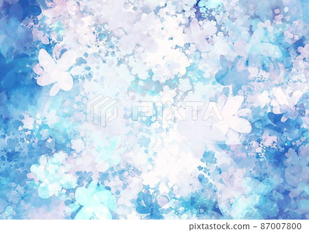 Fantastic watercolor light blue texture background Fantastic watercolor light blue texture background 87007800