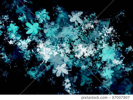 Fantastic watercolor light blue texture background 87007807