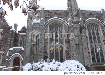 普林斯頓大學的雪景 普林斯頓大學的雪景 87007844
