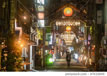 《Kanagawa Prefecture》 Noge alley, nostalgic bar town 《Kanagawa Prefecture》 Noge alley, nostalgic bar town 87010689