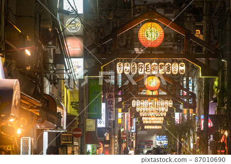 《Kanagawa Prefecture》 Noge alley, nostalgic bar town 87010690