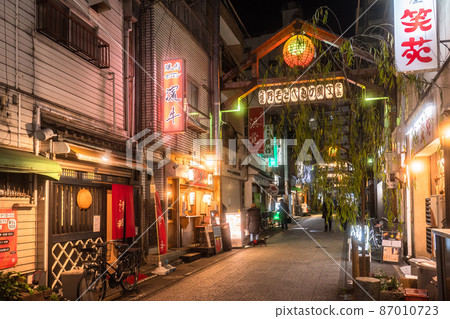 《Kanagawa Prefecture》 Noge alley, nostalgic bar town 87010723