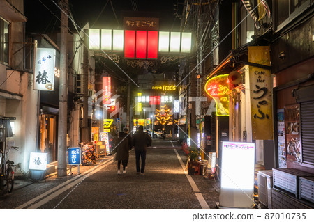 《Kanagawa Prefecture》 Noge alley, nostalgic bar town 87010735