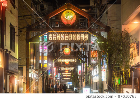 《Kanagawa Prefecture》 Noge alley, nostalgic bar town 87010765