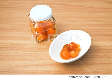 Kumquat boiled in syrup 2 87011689