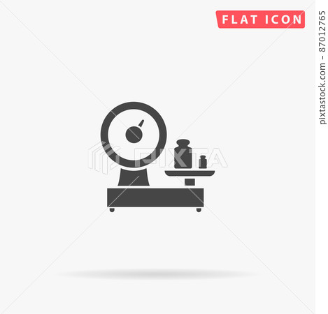 Scale flat vector icon Scale flat vector icon 87012765