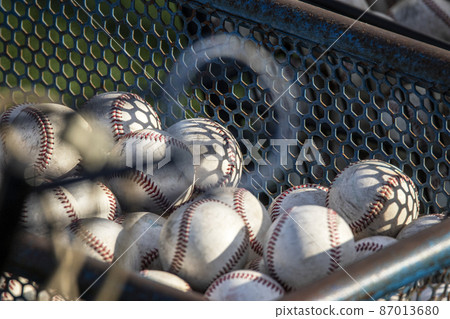 為棒球練習收集的球（硬球） 87013680