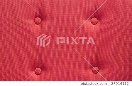 Texture of the cloth of the back of the red chair Texture of the cloth of the back of the red chair 87014112