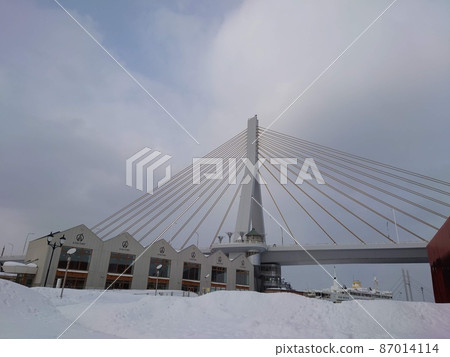 積雪 下雪 雪 87014114
