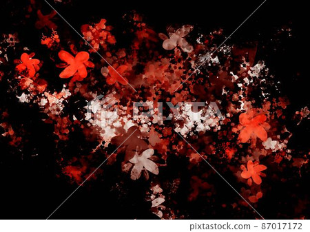 Red fantastic watercolor texture background Red fantastic watercolor texture background 87017172