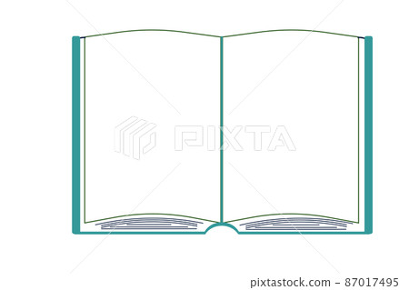 傳播書注框架簡單矢量圖 87017495