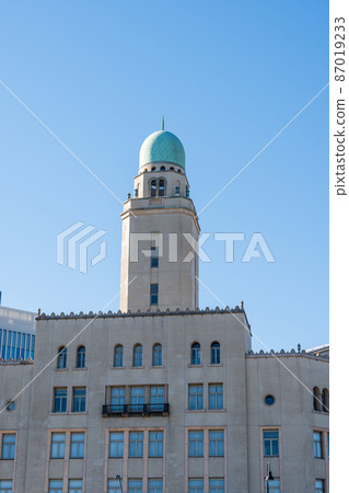 皇后塔<<神奈川縣>>橫濱港口城鎮景觀/城市景觀 87019233