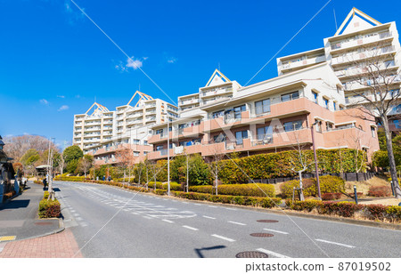 Residential area in the suburbs 87019502