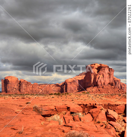 Cloudy Skies Monument Valley 87022261