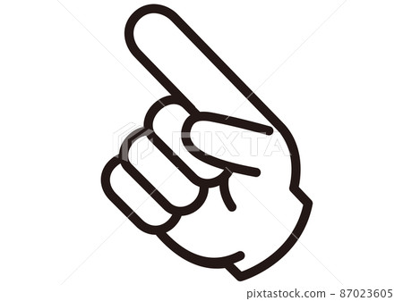 Finger Point Check Attention, recommendation, announcement, check,... - Stock Illustration ...