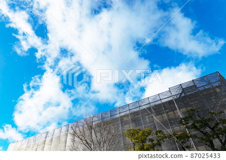 Construction site of collective housing Construction site of collective housing 87025433