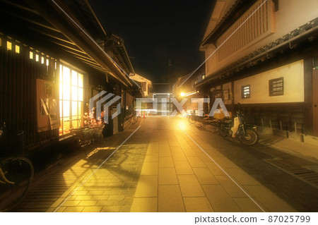 Cityscape like a movie set 87025799