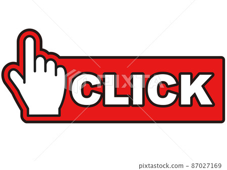 Click, point, check, finger, hand, touch, important, push, point, pictogram, cursor, point, sign, 87027169