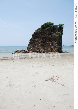 Bentenjima（Inasa /出雲市小泉町，島根縣的海灘） 87034678