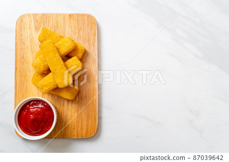 crispy fried fish fingers 87039642