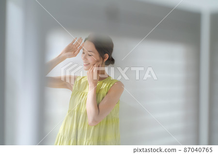女性肖像陽光 女性肖像陽光 87040765