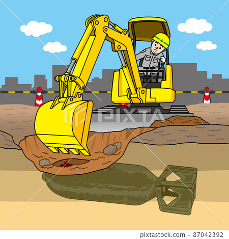 Dangerous unexploded ordnance 87042392