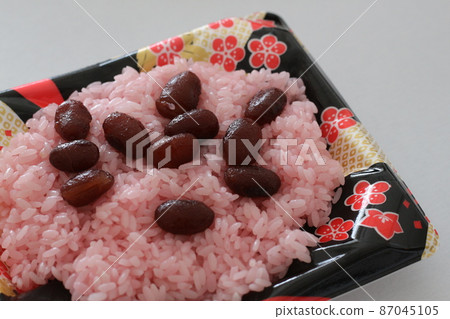 北海道紅米。紅豆紅米飯④ 87045105